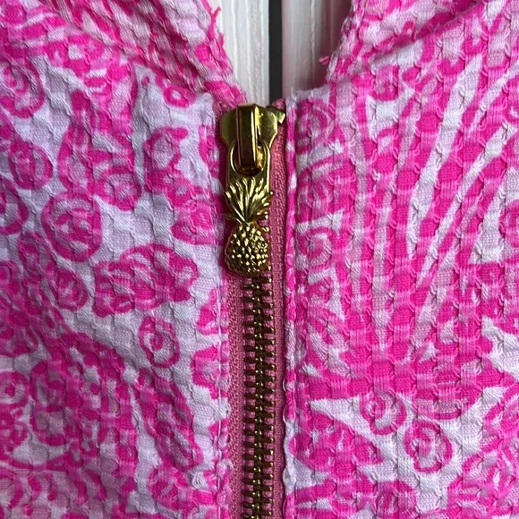 Lilly Pulitzer for Target‎ See Ya Later Pink Shift Dress Size 4 - Picture 7 of 12